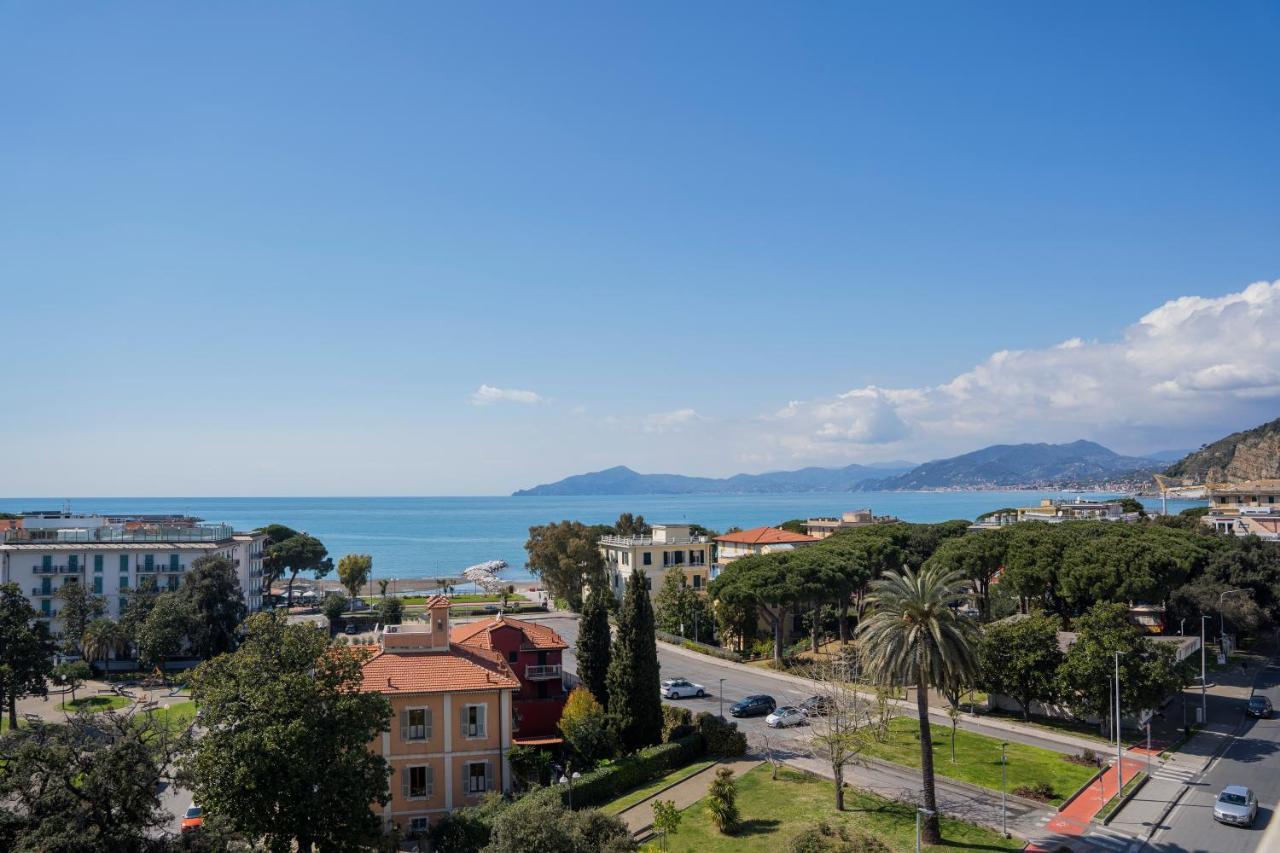 Appartamento 025 - Casa Panoramica In Centro, 90Metri Spiaggia Vista Mare Con Terrazzo Vista Portofino Sestri Levante Esterno foto