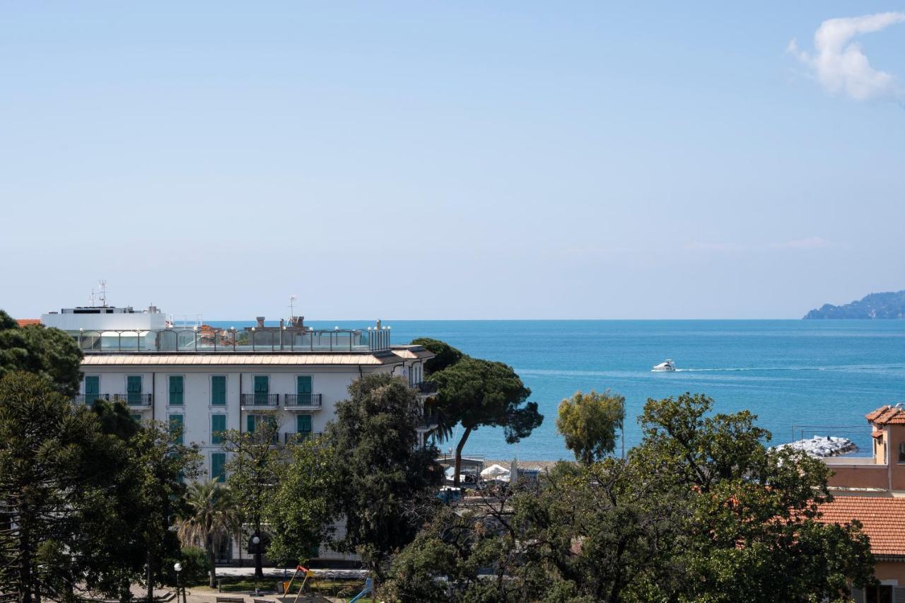 Appartamento 025 - Casa Panoramica In Centro, 90Metri Spiaggia Vista Mare Con Terrazzo Vista Portofino Sestri Levante Esterno foto